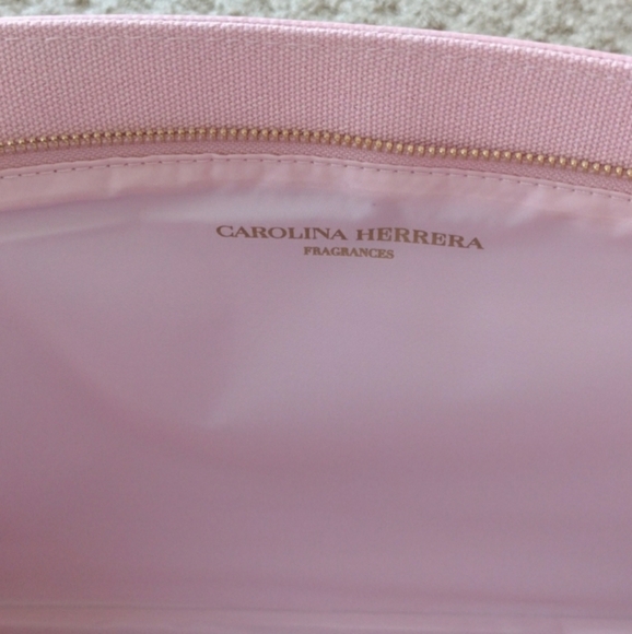 Carolina Herrera Pink Floral Clutch Bag - Picture 14 of 16